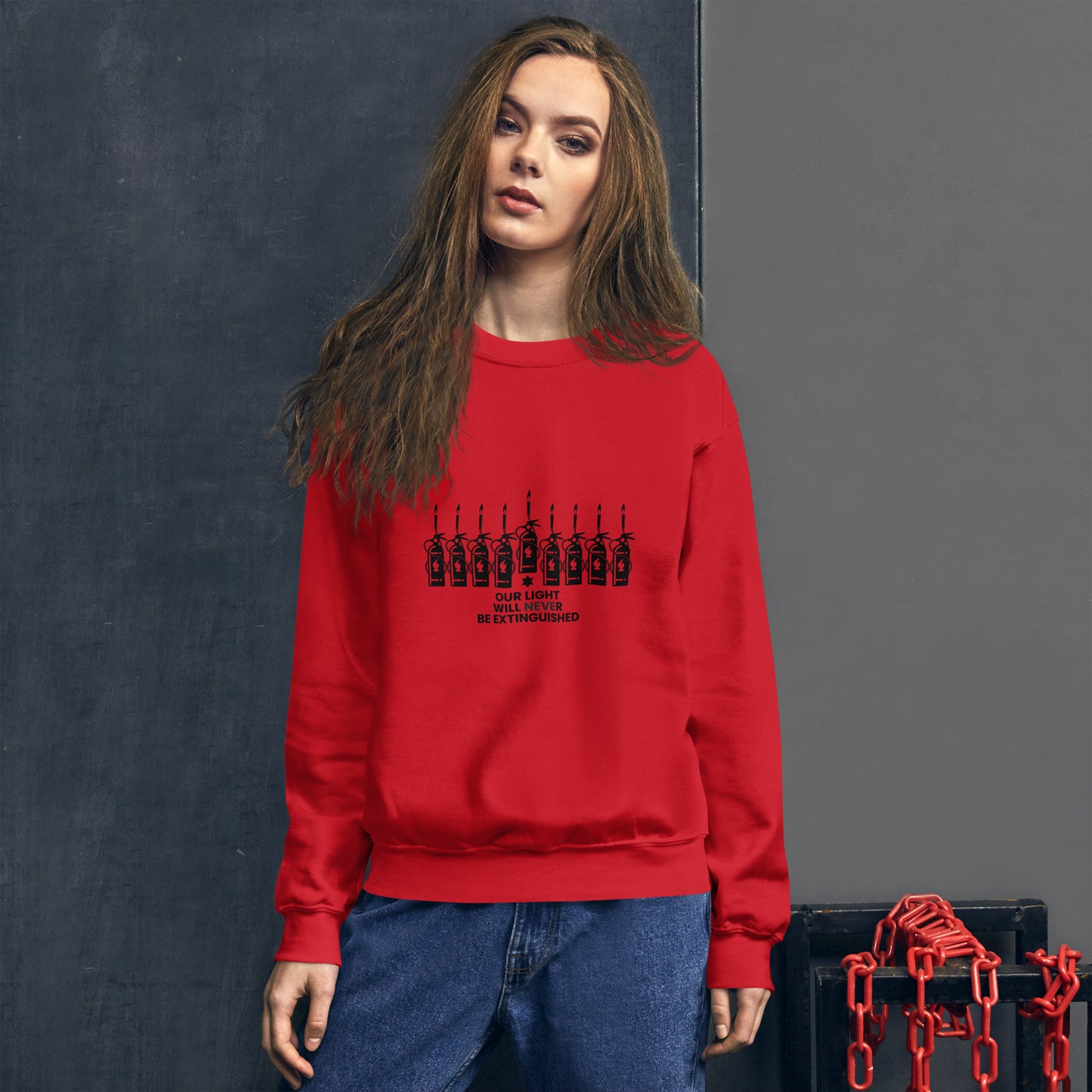 Darkness Extinguisher - Unisex Sweatshirt