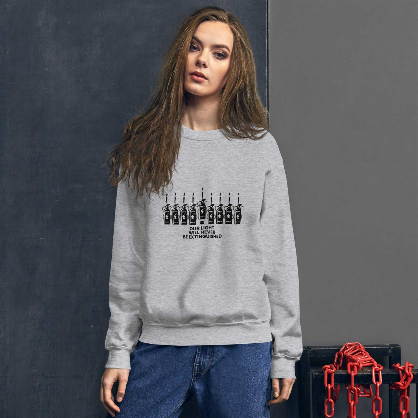 Darkness Extinguisher - Unisex Sweatshirt