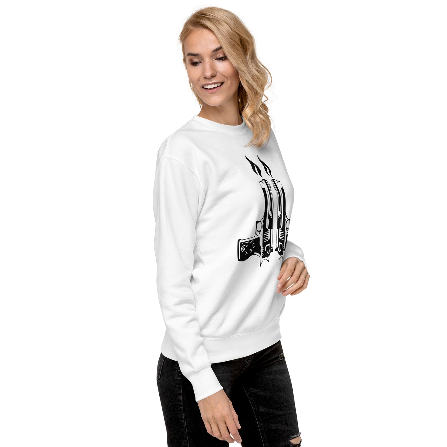 Shabbat Candles - Unisex Premium Sweatshirt