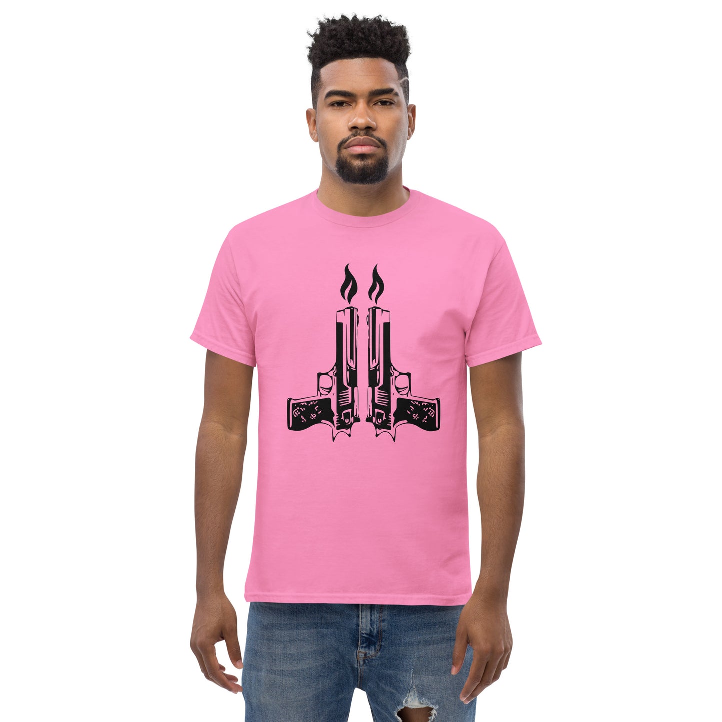 Shabbat Candles - Men's classic tee