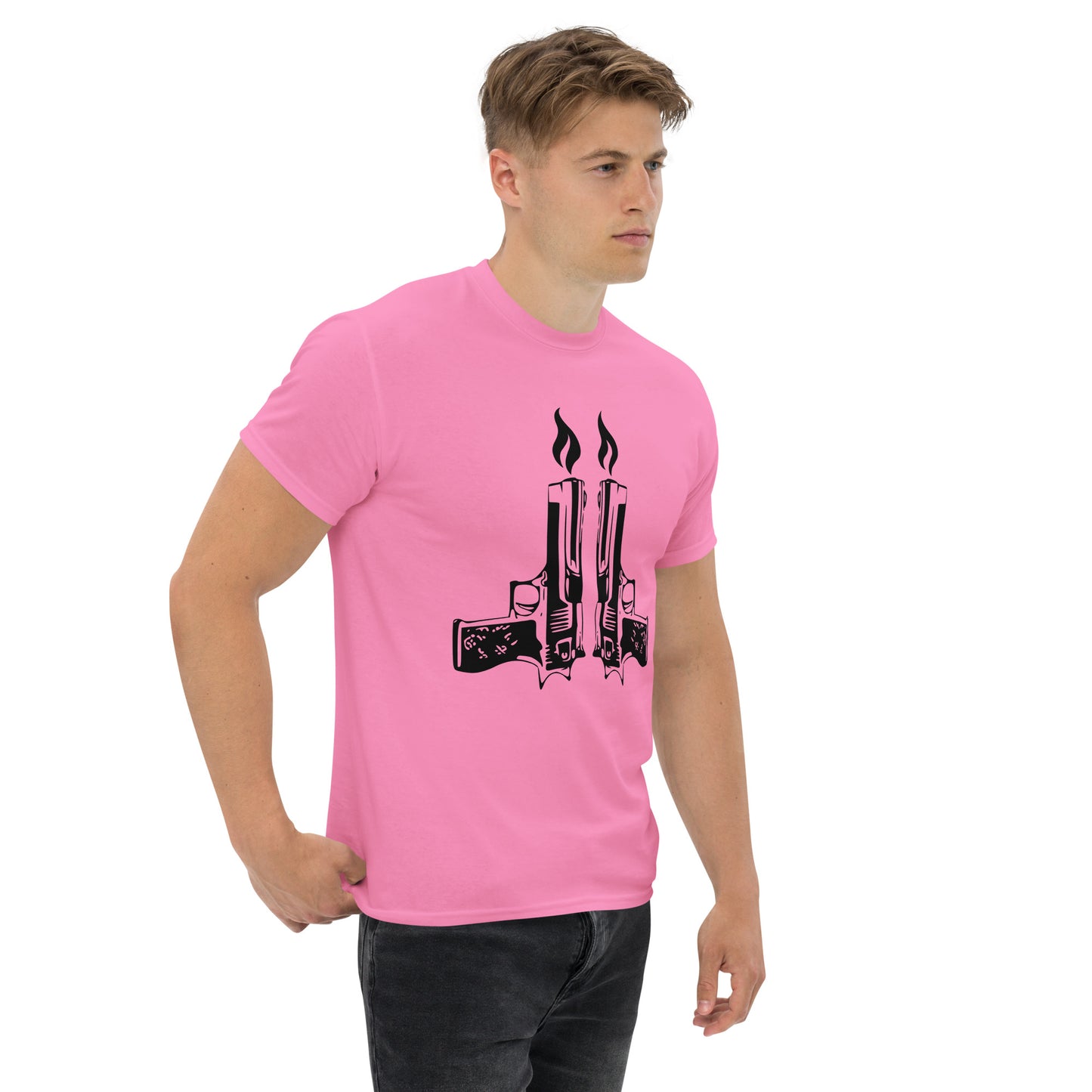 Shabbat Candles - Men's classic tee