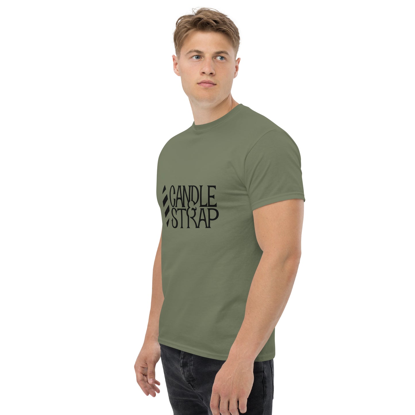 Candle & Strap - Men's classic tee