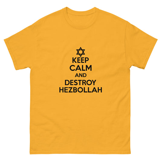 Destroy Hezbollah - Unisex classic tee