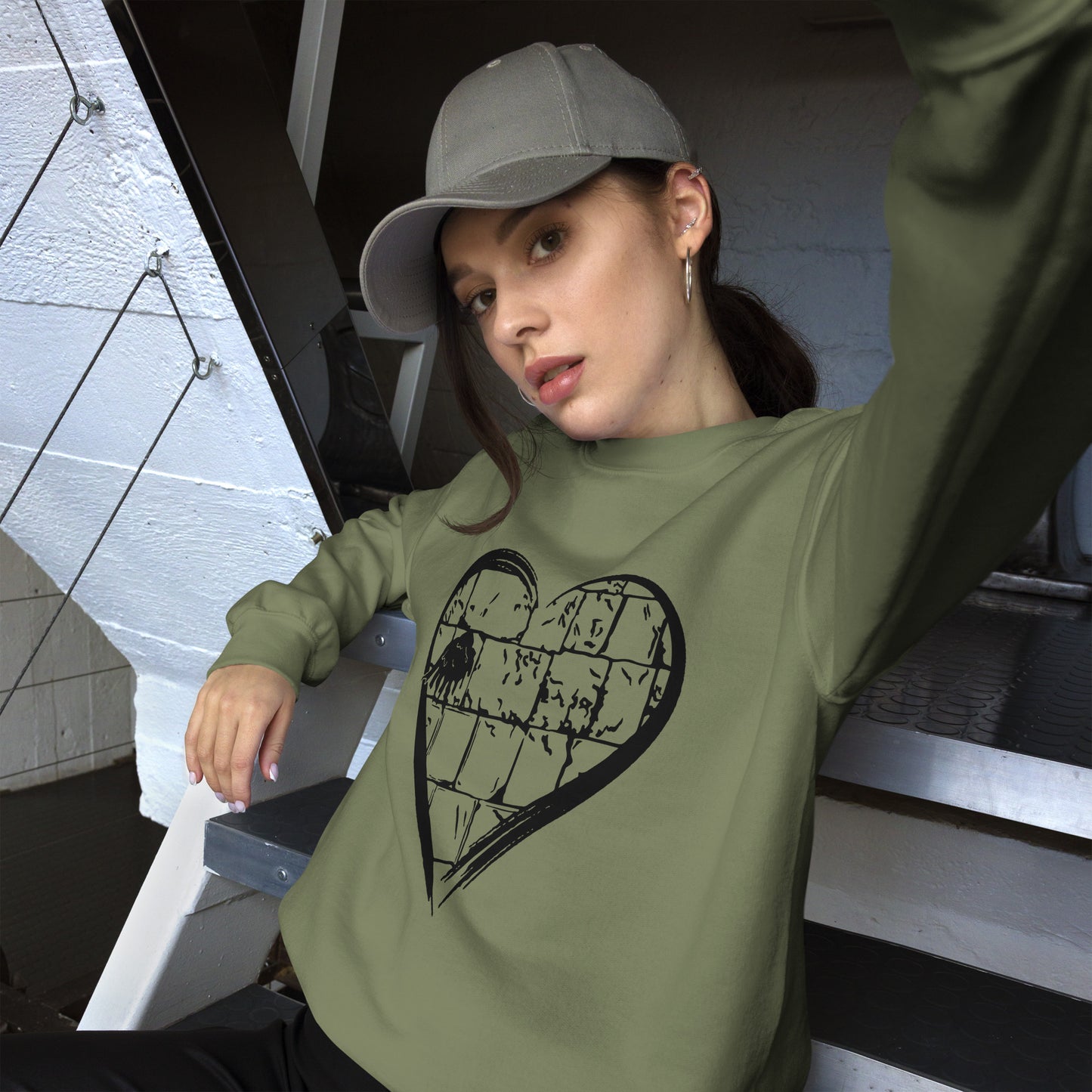 My Heart is in The Holy Land - Unisex Sweatshirt