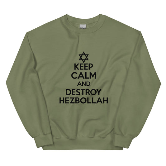 Destroy Hezbollah - Unisex Sweatshirt