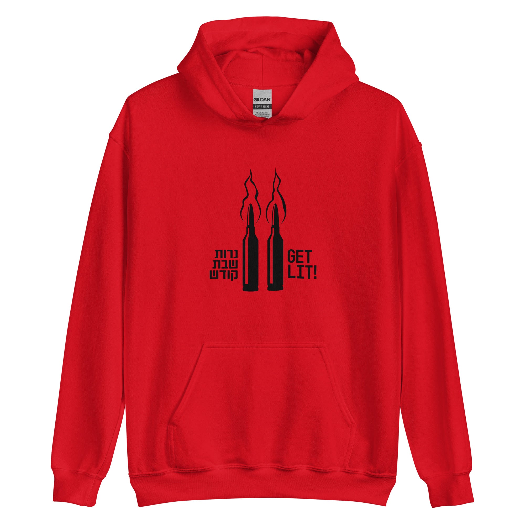 Red GET LIT - authentic Unisex Sweatshirt