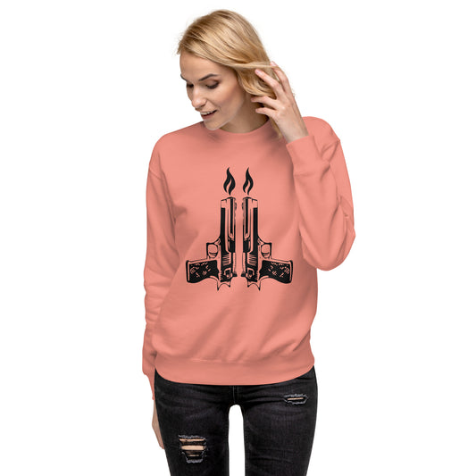 Shabbat Candles - Unisex Premium Sweatshirt